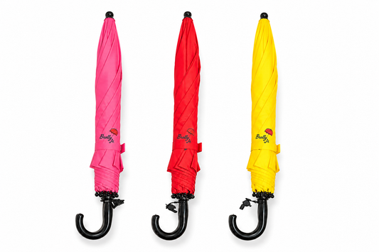 Brolly Jr. kids windproof umbrella — trio